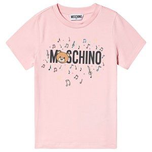 [4y] Moschino Musical Bear Pink T-shirt